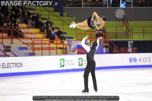 2013-02-28 Milano - World Junior Figure Skating Championships 1898 Jessica Calalang-Zack Sidhu USA